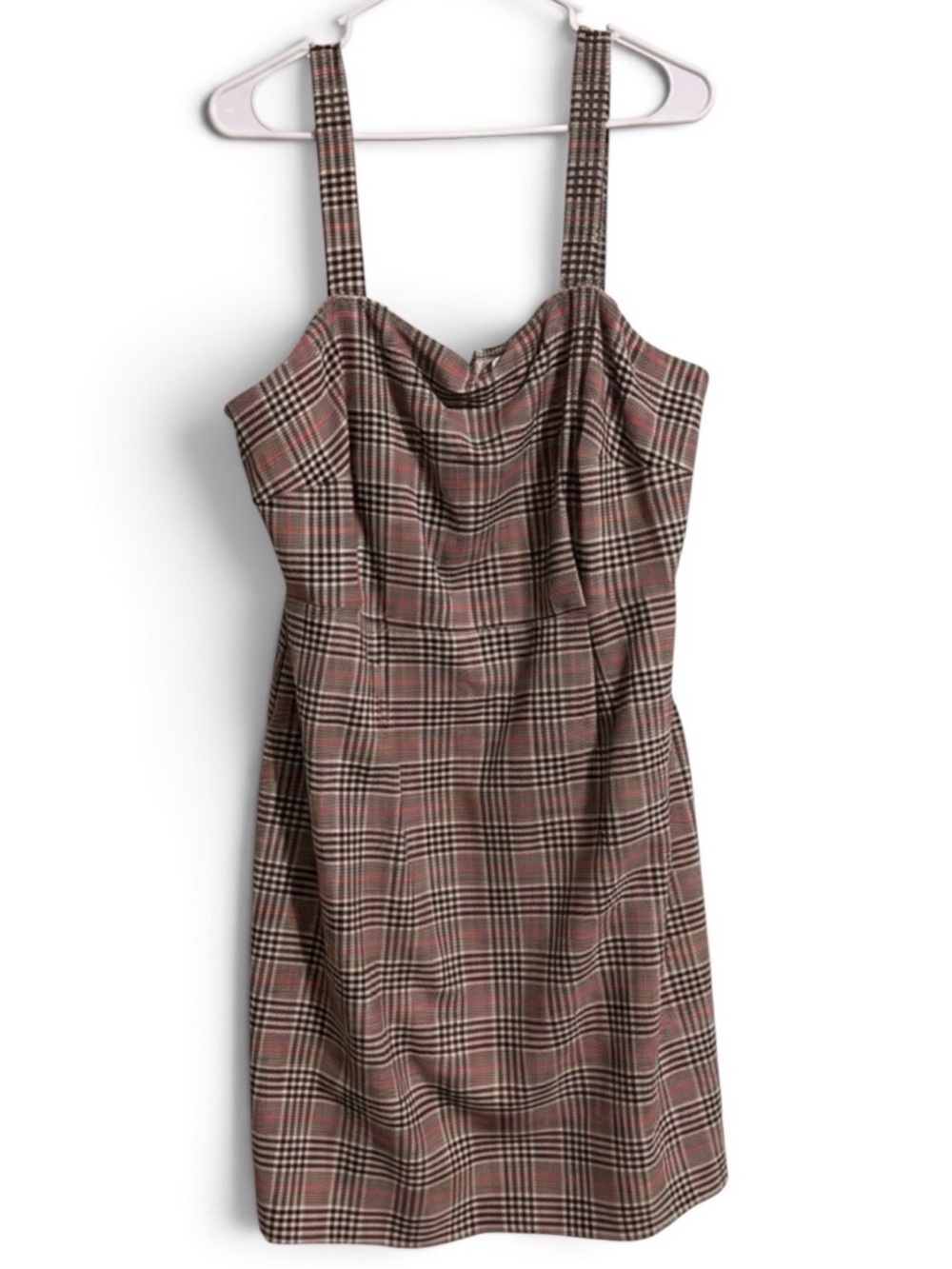 Ava and Viv Plaid Sheath Dress 3X